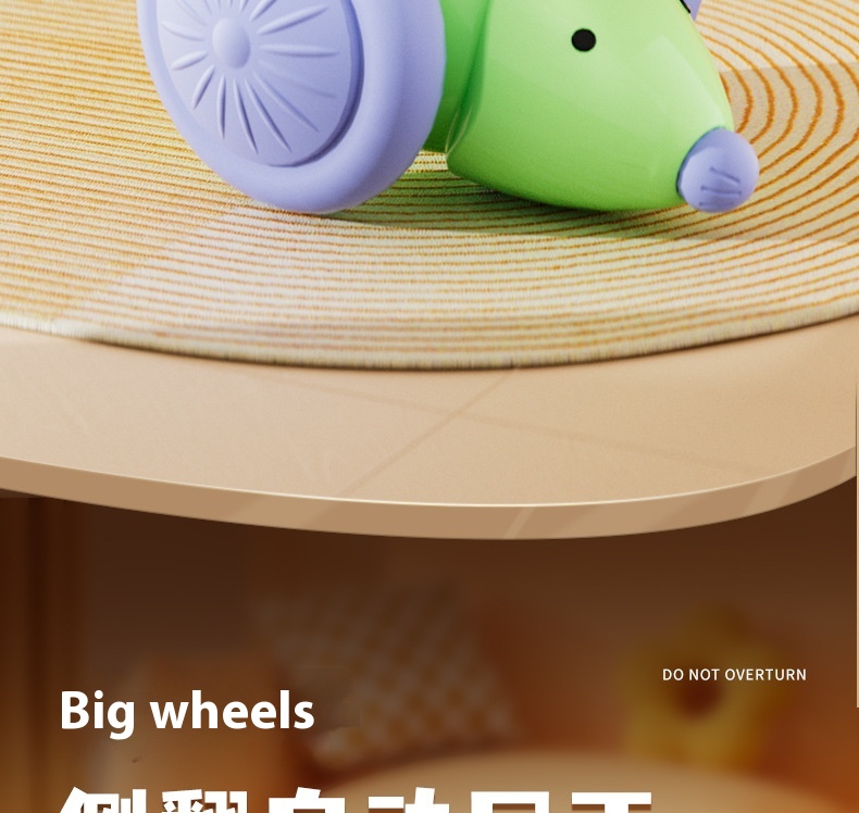 Pet Toys Interactive Cat Toy Electric Mouse Car - Automatic Teaser With Intelligent Obstacle Avoidance Pet Products - Image 24