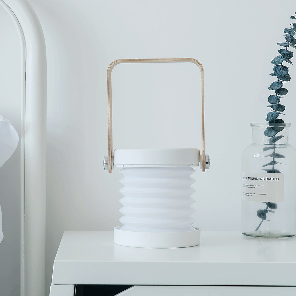 Foldable Touch Dimmable Reading LED Night Light Portable Lantern Lamp USB Rechargeable For Home Decor - Image 42