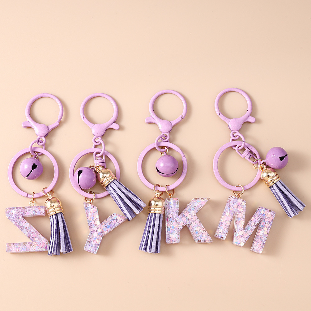 Fashionable Design Bell Tassel Keychain - Image 6