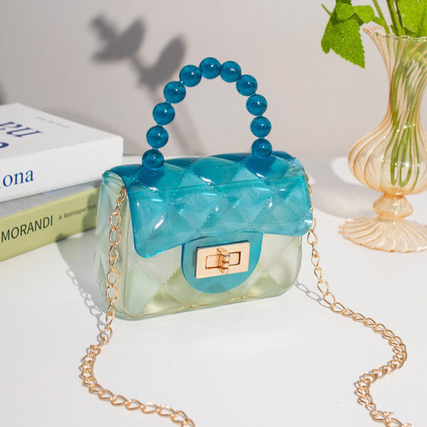 Pearl Handheld Transparent Jelly Bag - Image 36