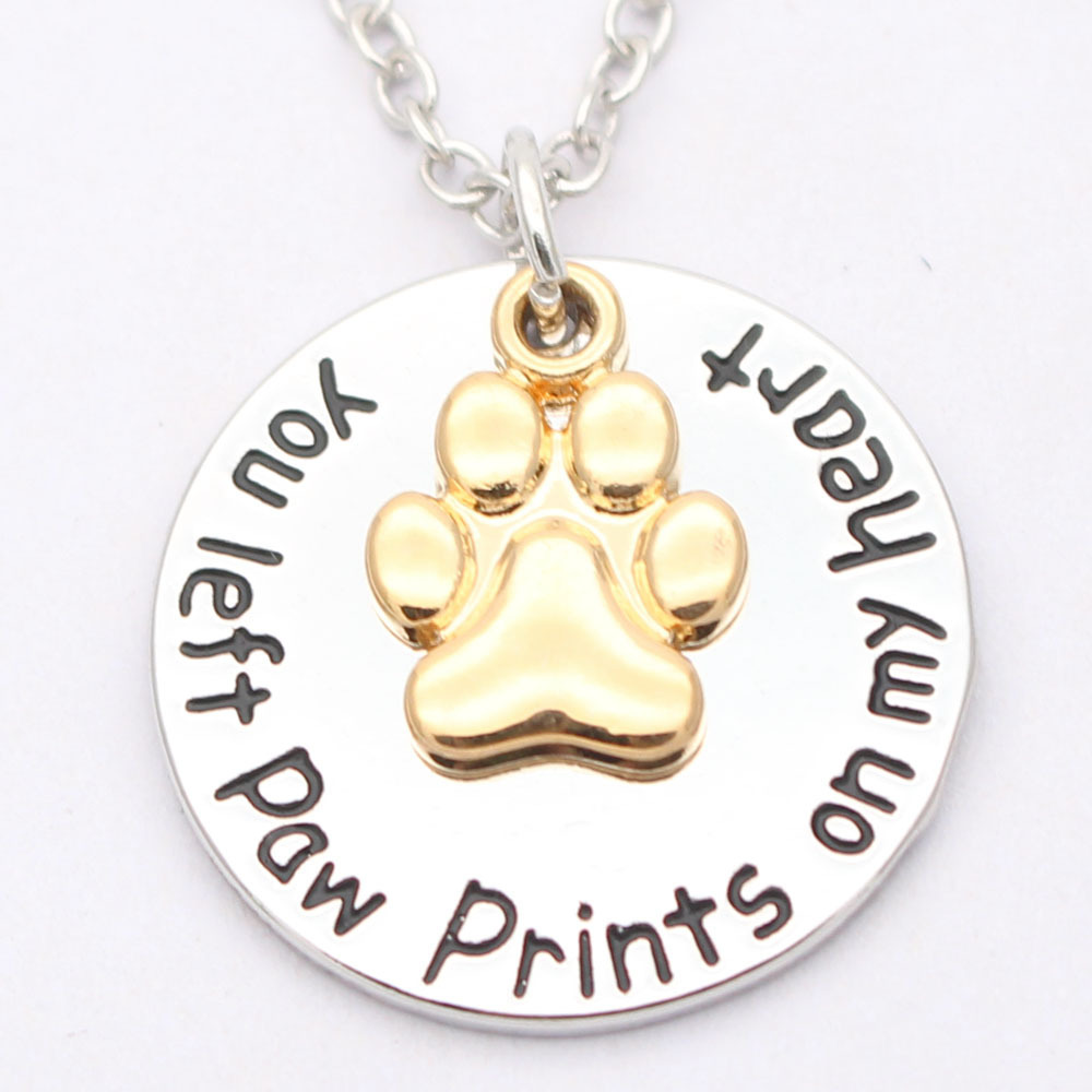 Dog paw necklace - Image 2