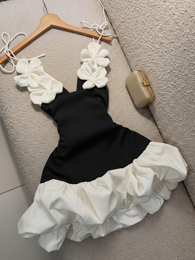 Sexy Bud Blossom Floral Strap Holiday Dress