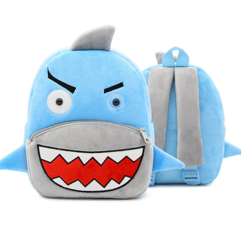 Cute Plush Backpacks Kindergarten Cartoon School Bags Children Animal Toys Bag - Image 26
