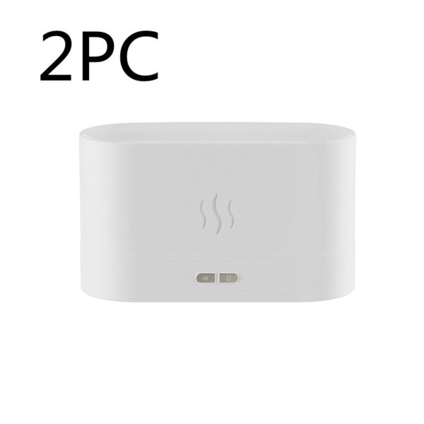 Aroma Diffuser With Flame Light Mist Humidifier Aromatherapy Diffuser With Waterless Auto-Off Protection For Spa Home Yoga Office - Image 8
