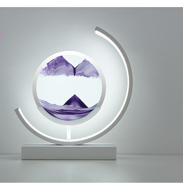 High-end Business Gifts Quicksand Painting 3D Living Room Decorations Lights Creative Lamp Led Lights - Image 10