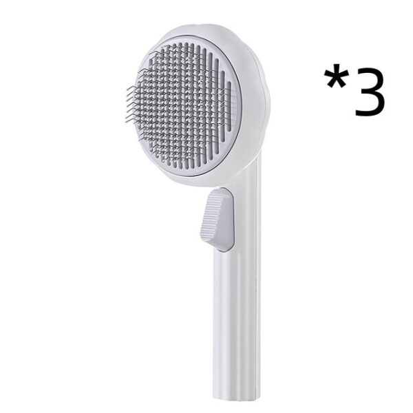 New Pet Cat Brush Hot Selling Hand-held Steel Wire Self-cleaning Comb Looper For Hair Removal - Image 19