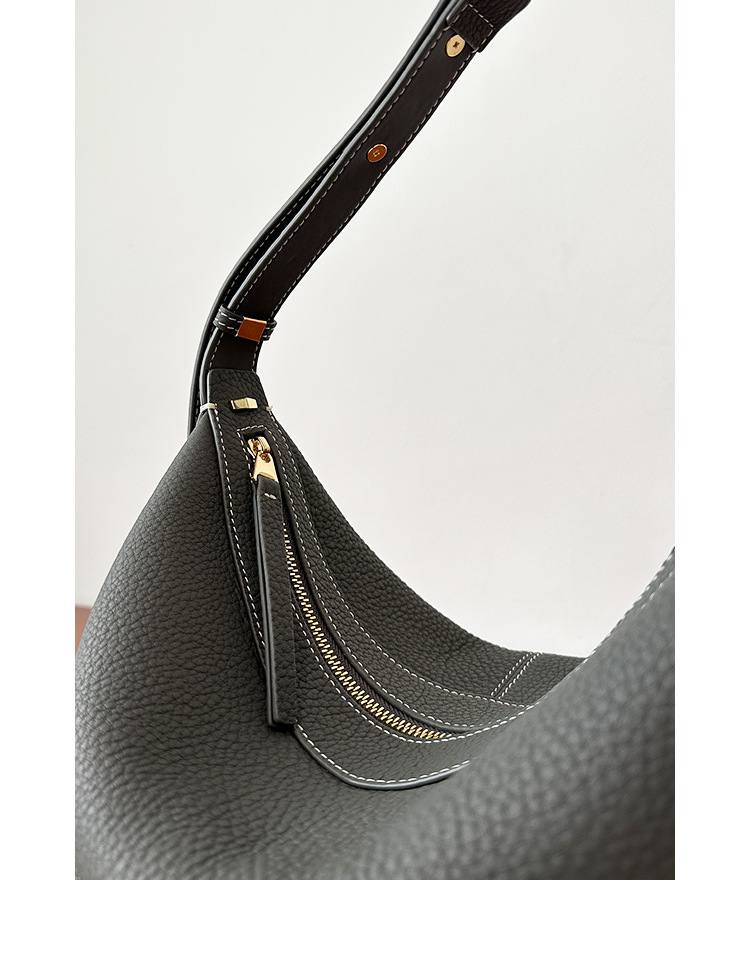 Commuter All-Match Genuine Leather Womens Bag - Image 17