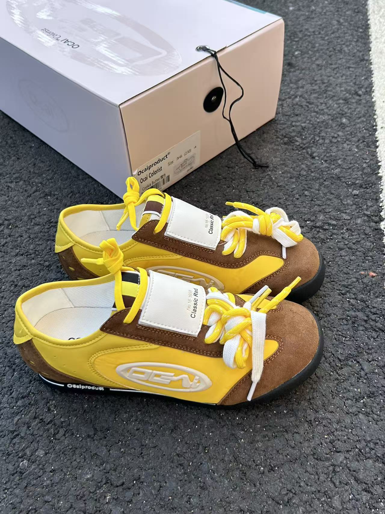 High-end Contrast-color Design Casual Flat Shoes For Commuting - Image 15