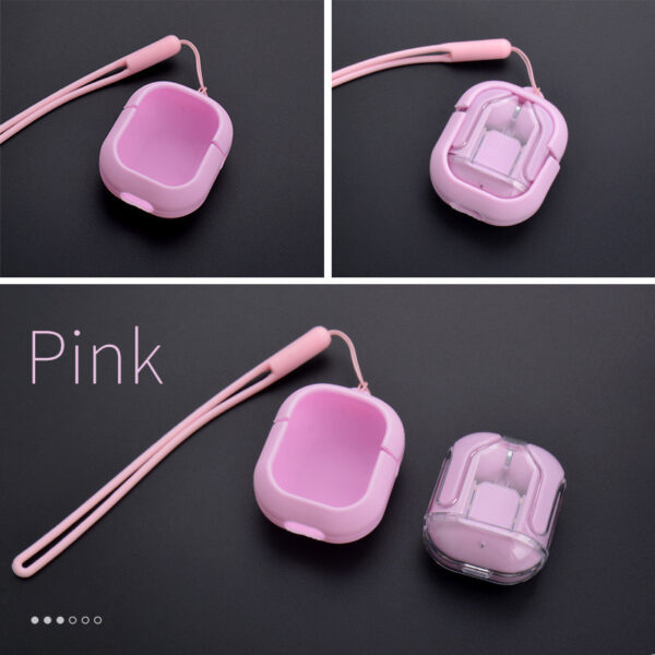 New Mini Transparent Wireless Bluetooth Headset Digital Display ENC Noise Reduction True Wireless Sports Music - Image 46