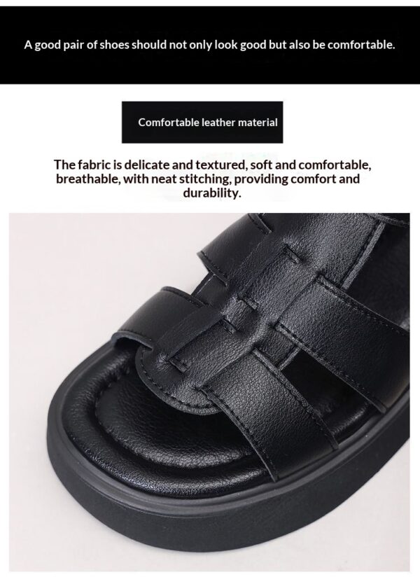 One-strap Open-toe Sandals With A Rubber Mid-heel - Image 22