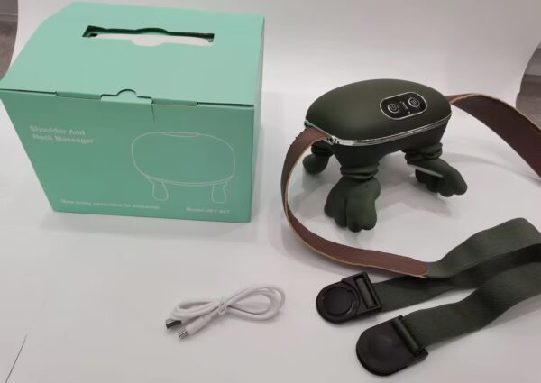 Electric Neck And Shoulder Muscle Massager Wireless Shoulder And Back Kneading Massage Shawl Neck Masajeador Relax Pain Relief - Image 9