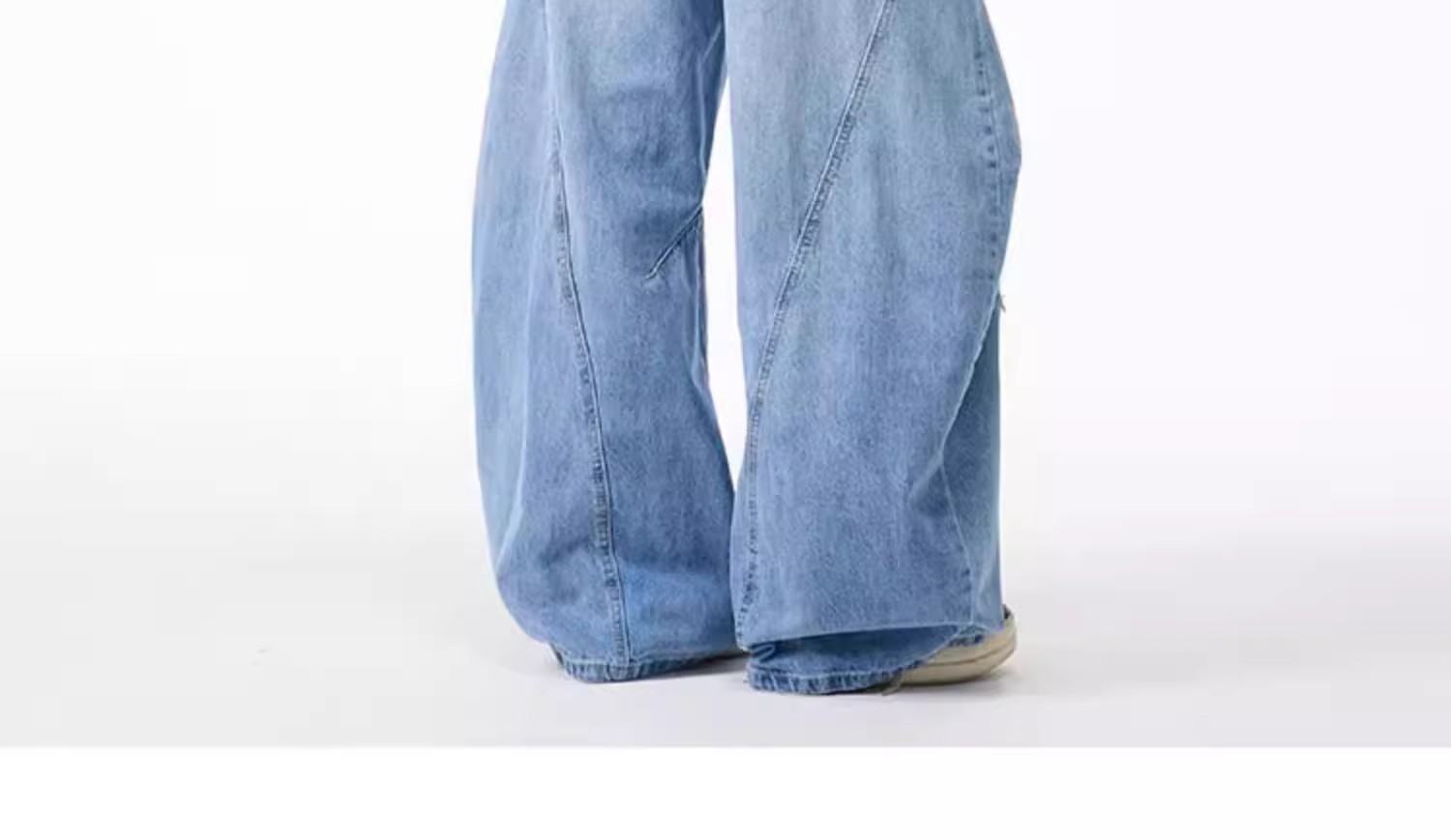 American-style Silhouette Bootcut Jeans For Women And Men - Image 16