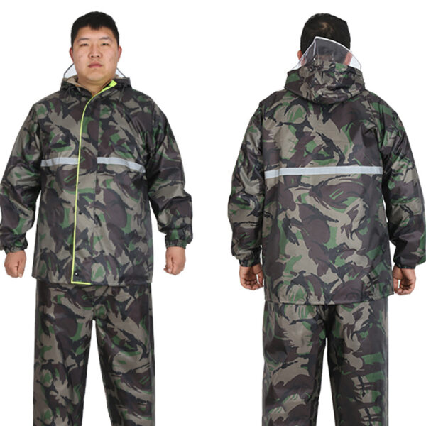 Men's Split Rain Pants Oversized Fat Guy - Image 4