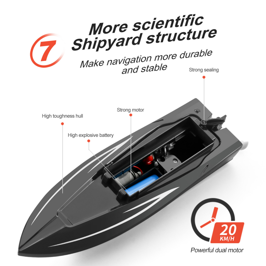 816 High-Speed Remote Control Speedboat