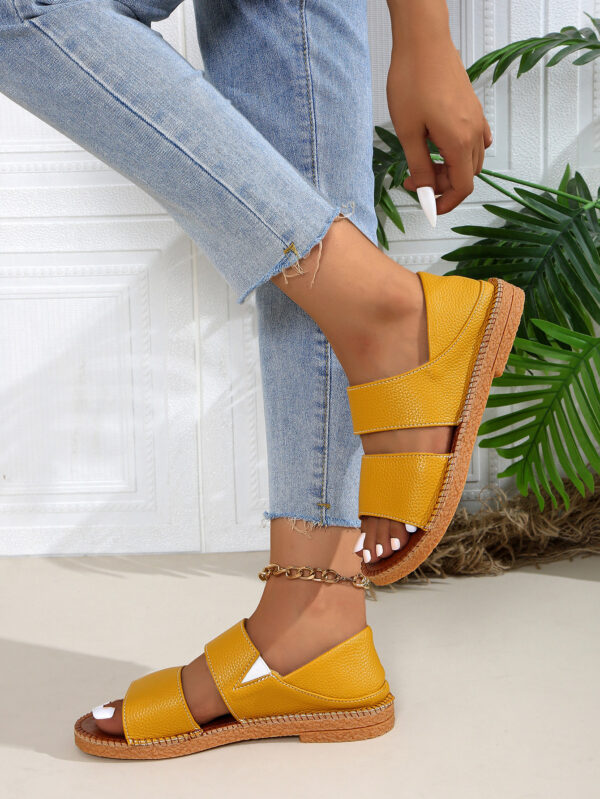 New Fairy-style Flat Soft Soled Sandals - Image 15