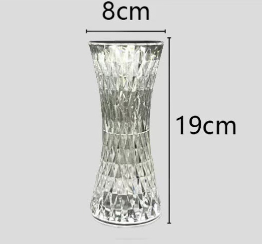 Creative Crystal Diamond Table Lamp Rechargeable Acrylic Bedroom Bedside - Image 9