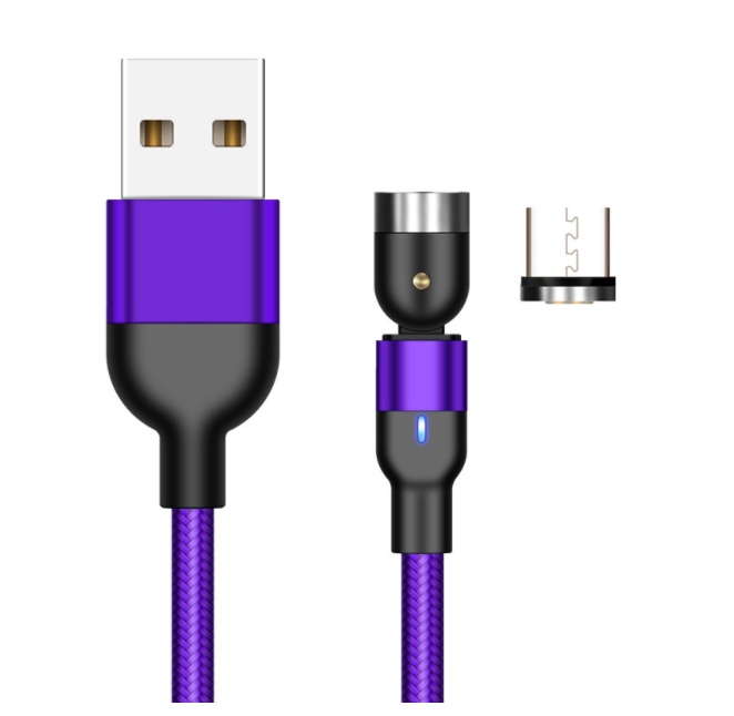 Essager Rotate Magnetic Cable 360 Degree USB Type C Charging Cable Fast Charging Magnet Charger 540 Rotate Micro Magnetic Cable - Image 27