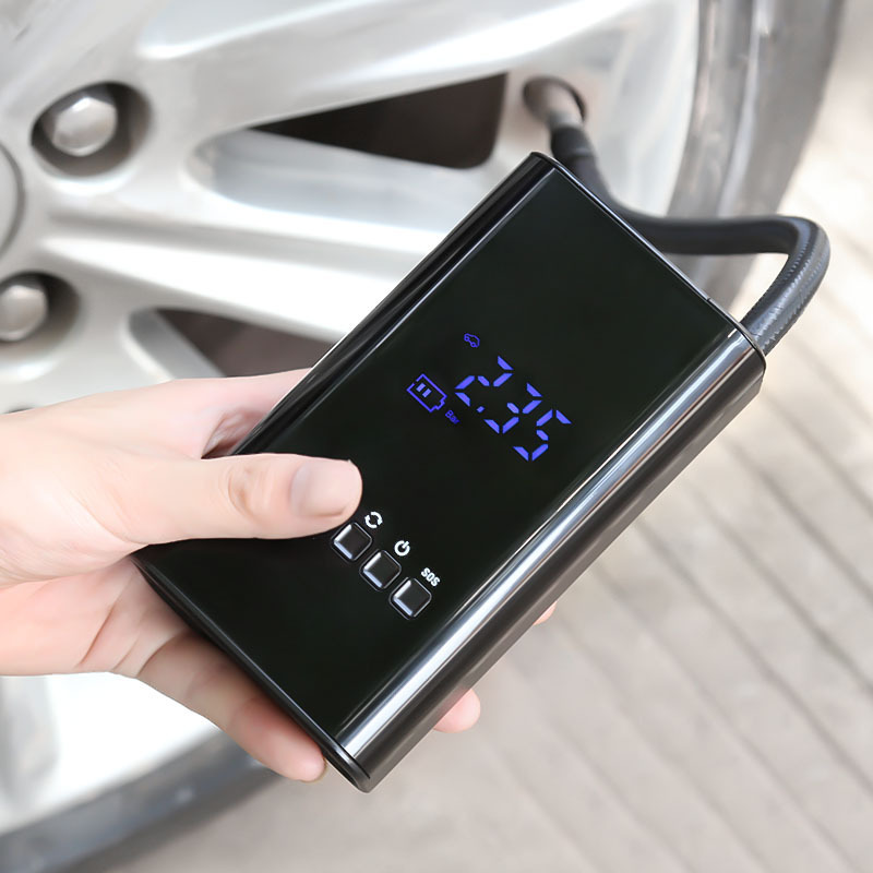 Car Mini Portable Electric Smart Wireless Digital Inflator - Image 1