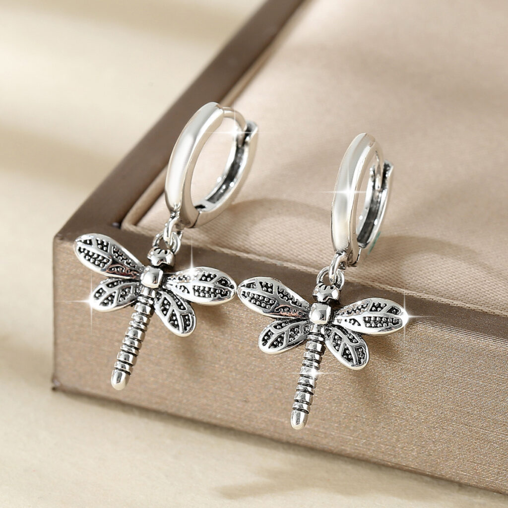 Dragonfly Earrings, Niche And Versatile