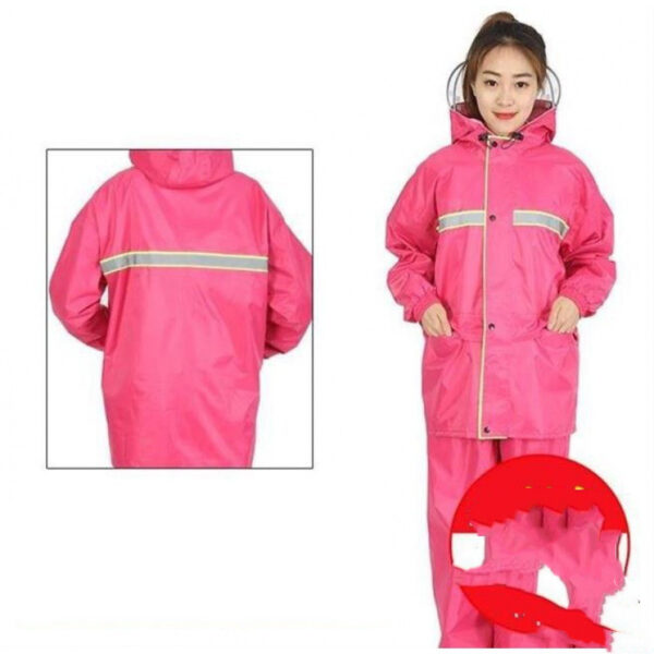 Men's Split Rain Pants Oversized Fat Guy - Image 12