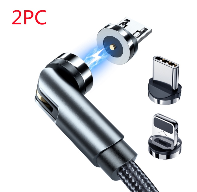 Essager Rotate Magnetic Cable 360 Degree USB Type C Charging Cable Fast Charging Magnet Charger 540 Rotate Micro Magnetic Cable - Image 15