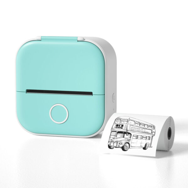 Portable Mini Thermal Label Printer Home Photo Printer Student Wrong Question Printer Bluetooth-compatible Mini Label Printer Price Tag - Image 19
