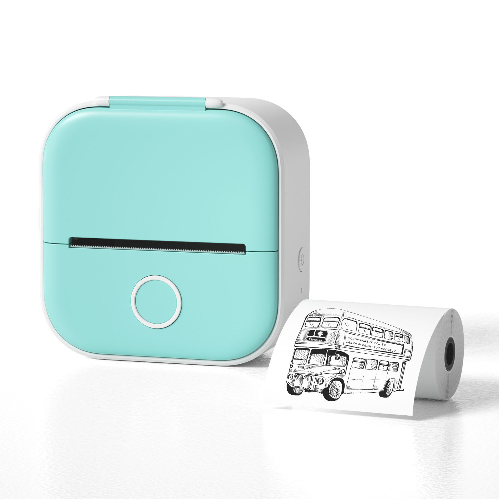 Portable Mini Thermal Label Printer Home Photo Printer Student Wrong Question Printer Bluetooth-compatible Mini Label Printer Price Tag - Image 19