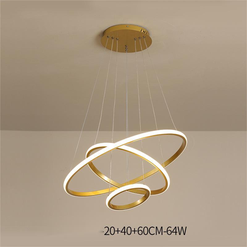 Living Room Chandelier Dining Room Lamp Intelligent Simple Household Chandelier - Image 18