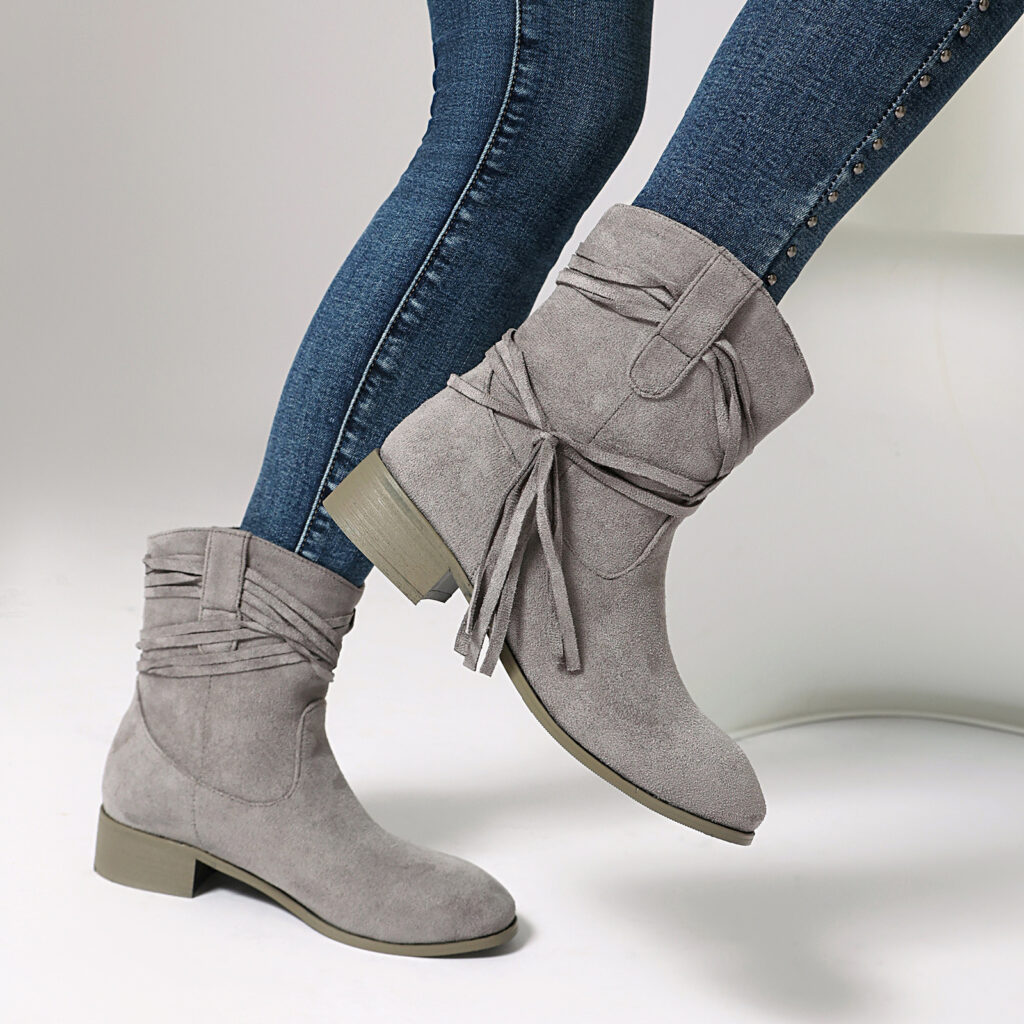 Tassel Women's Casual Ankle Boots