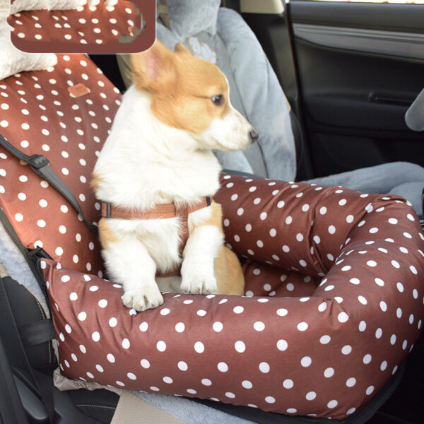 Car Kennel Pet Travel Car Seat Small And Medium-sized Dog Kennel Cushion Pets Supplies - Image 8