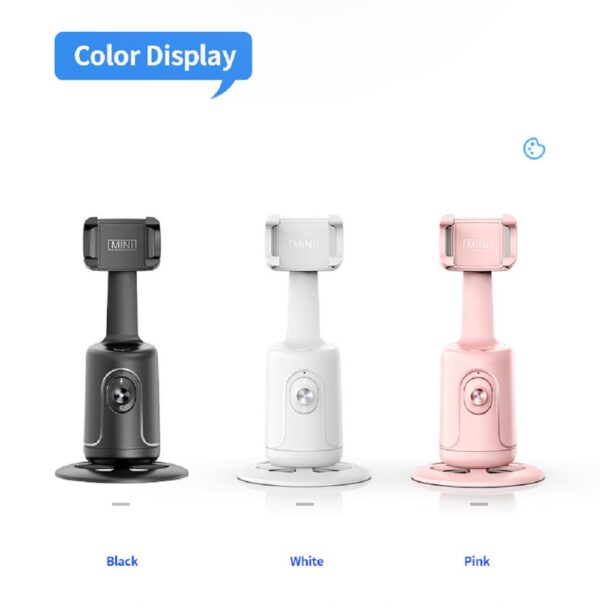 360 Auto Face Tracking Gimbal AI Smart Gimbal Face Tracking Auto Phone Holder For Smartphone Video Vlog Live Stabilizer Tripod - Image 11
