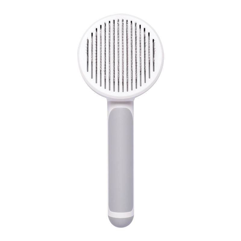 New Pet Cat Brush Hot Selling Hand-held Steel Wire Self-cleaning Comb Looper For Hair Removal - Image 44
