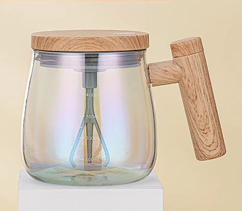 400ML Self Stirring Coffee Mug  Electric Mixing Glass Coffee CupHigh Speed Fast Automatic Coffee Cup For Gyms Dining Room Kitchen Gadgets - Image 37