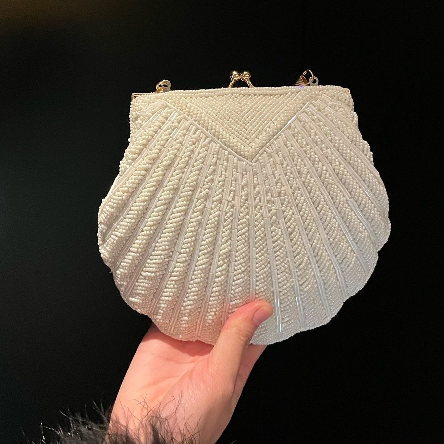 Shell-shaped Crossbody Shoulder Tote Bag For Women