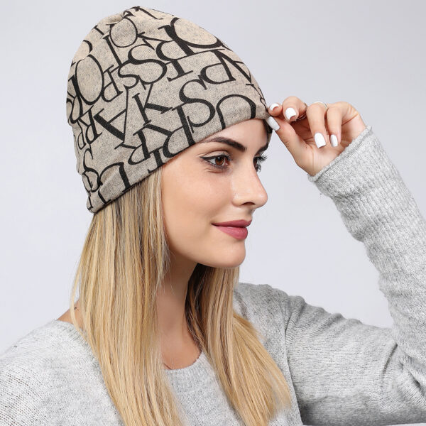 A Soft, Skin-friendly, Fashionable And Casual Multi-functional Pullover Cap For Ladies, Suitable For Daily Home Use And Shopping - Image 4