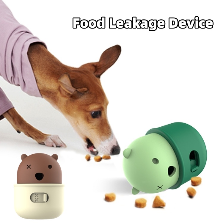 Pets Leakage Food Feeder Dog Interactive Training Toy Ball Natural Rubber Chew Dog Food Ball Snack Food Feeder Cat Puzzle Games Toy Pet Products - Image 1