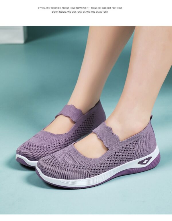Mid-age And Elderly Mothers Lightweight Walking Shoes - Image 16