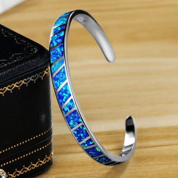 Plain Open Bangle Bracelet Jewelry Accessory - Image 3