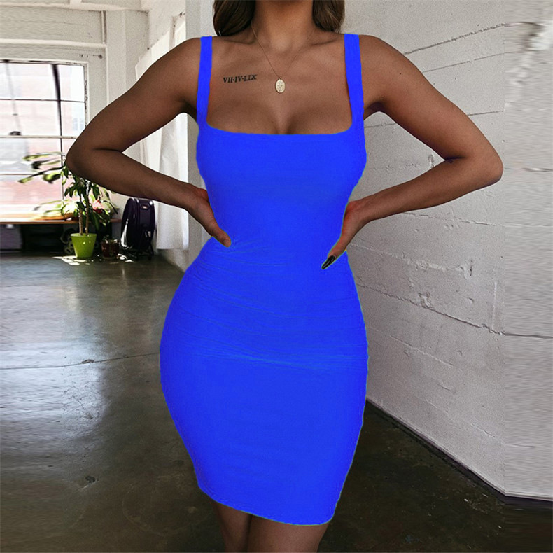 Solid-color Sheath Vest Camisole Plus Size Women