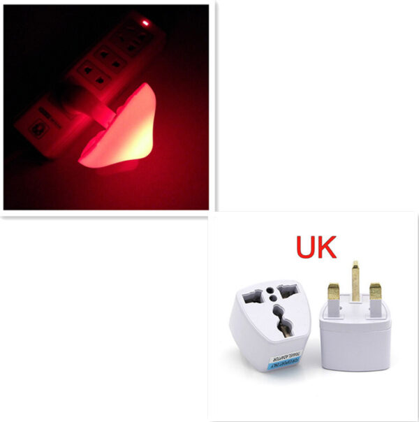 LED Night Light Mushroom Wall Socket Lamp EU US Plug Warm White Light-control Sensor Bedroom Light Home Decoration - Image 23