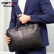 Leather Handheld Portable Travel Bag - Image 10
