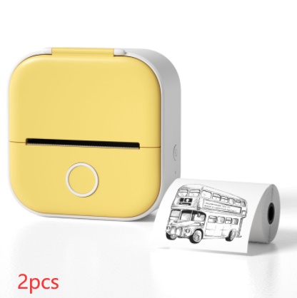 Portable Mini Thermal Label Printer Home Photo Printer Student Wrong Question Printer Bluetooth-compatible Mini Label Printer Price Tag - Image 80