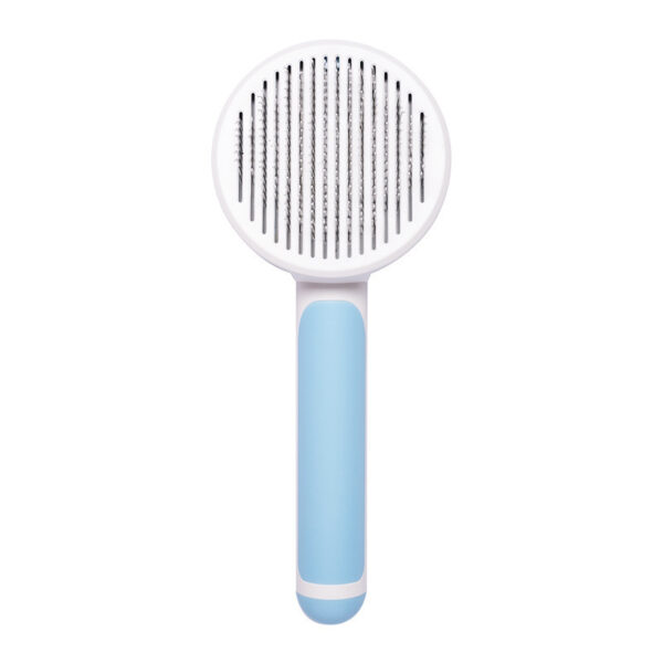 New Pet Cat Brush Hot Selling Hand-held Steel Wire Self-cleaning Comb Looper For Hair Removal - Image 20