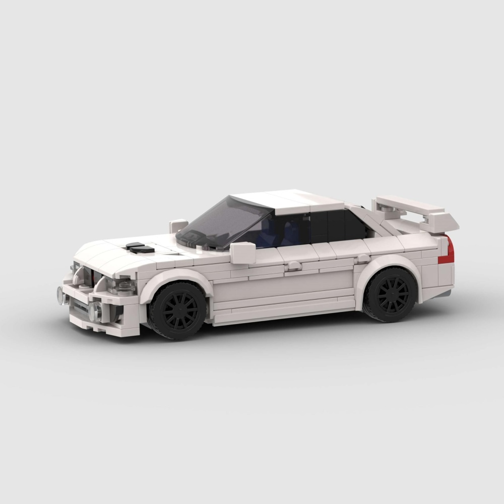 336PCS White Sports Car Toy Building Set,Speed Champion Building Blocks,DIY Vehicles For Adults,Teens And Kids - Image 4
