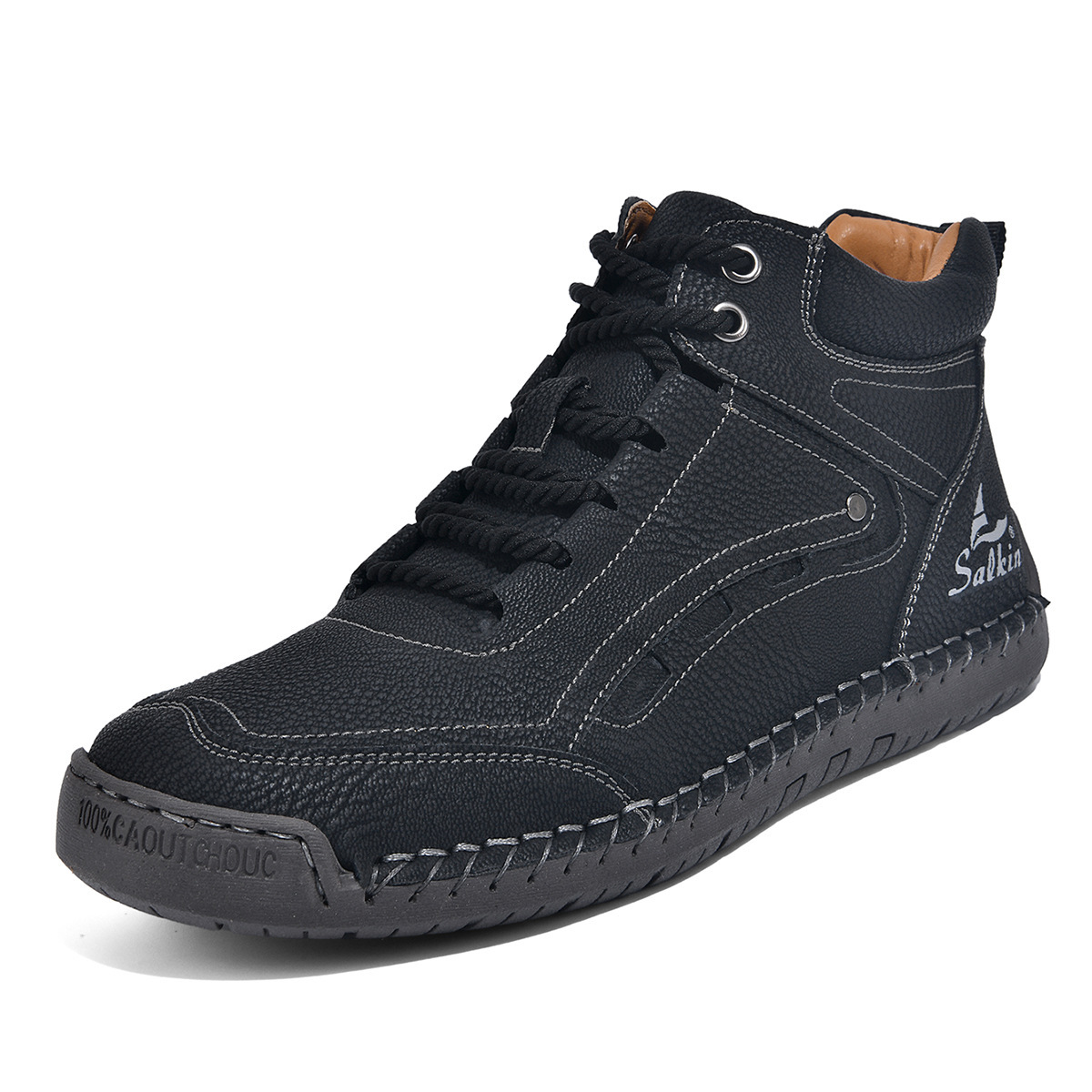 Hand-sewn Men's Casual Shoes - Image 4