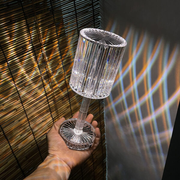 New Crystal Table Lamp Hotel Decoration Diamond Romantic Warm Led For Home Decor Romantic Gift Night Light - Image 12