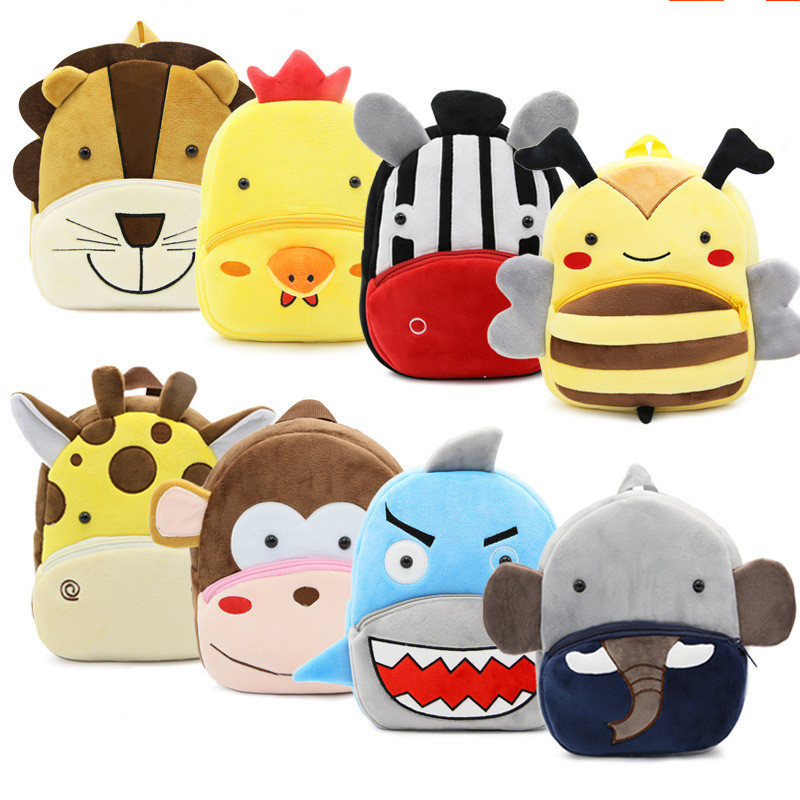 kindergarten small school bag animal backpack - Image 1