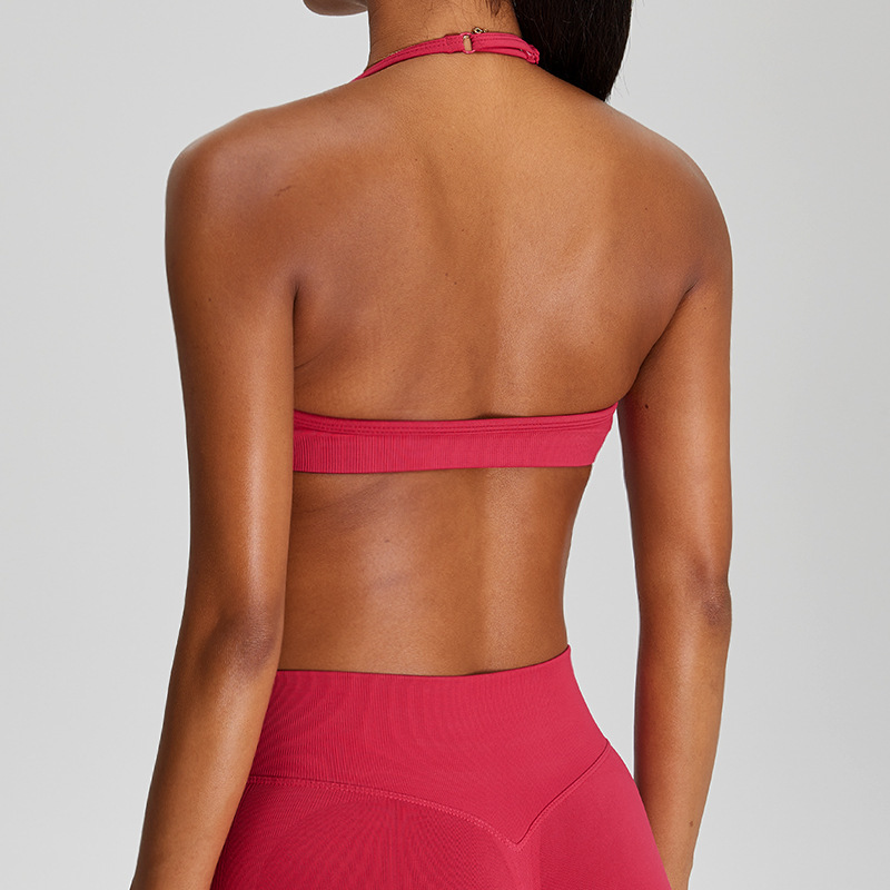 Seamless Thin-Strap Sports Bra For Women Outdoor - Image 3