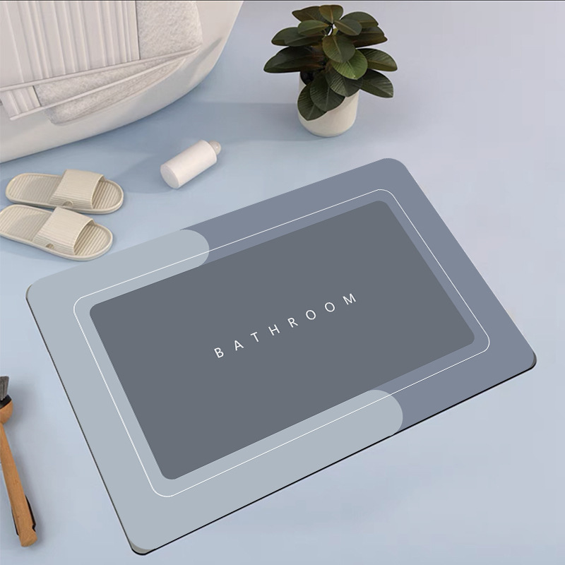 Bathroom Absorbent And Quick-drying Floor Mat - Image 1