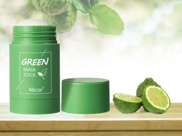 Cleansing Green Tea Mask Clay Stick Oil Control Anti-Acne Whitening Seaweed Mask Skin Care - Image 12